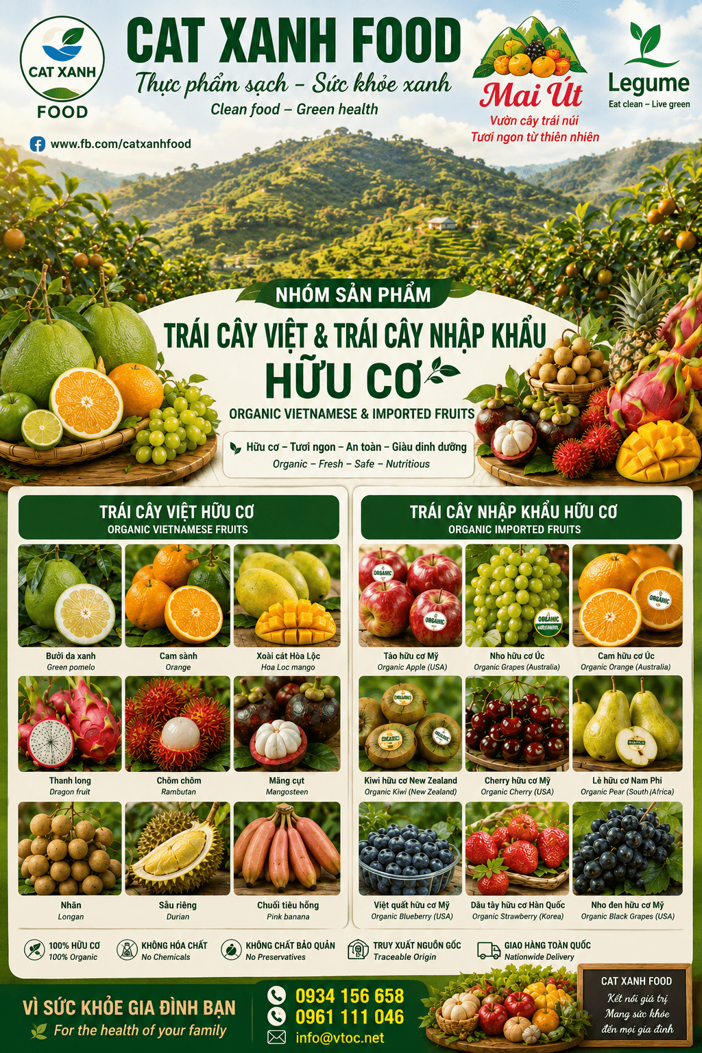 Cat Xanh Fruit 2