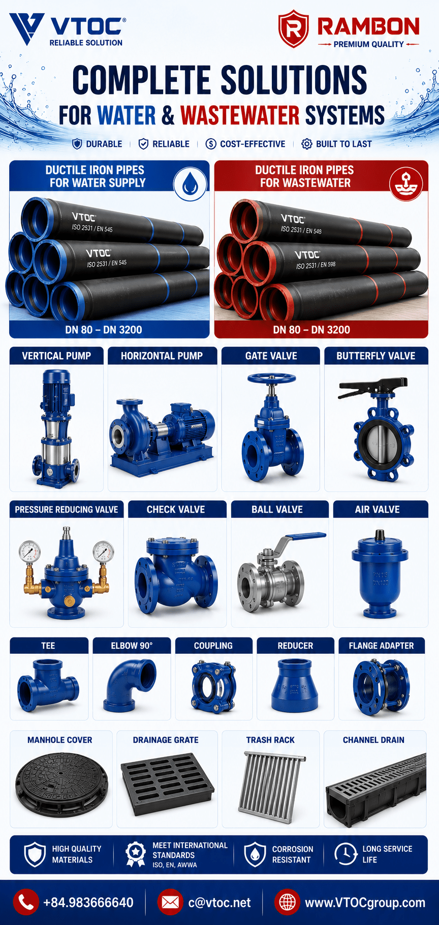 Vtoc Di Pipe Pump Valve